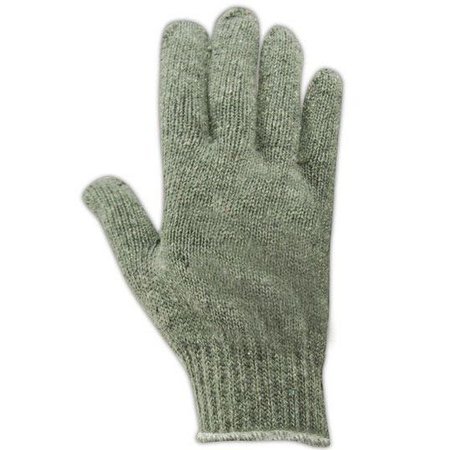 Magid Greyt ShadowG168C Grey Knit CottonPolyester Gloves, 12PK G168